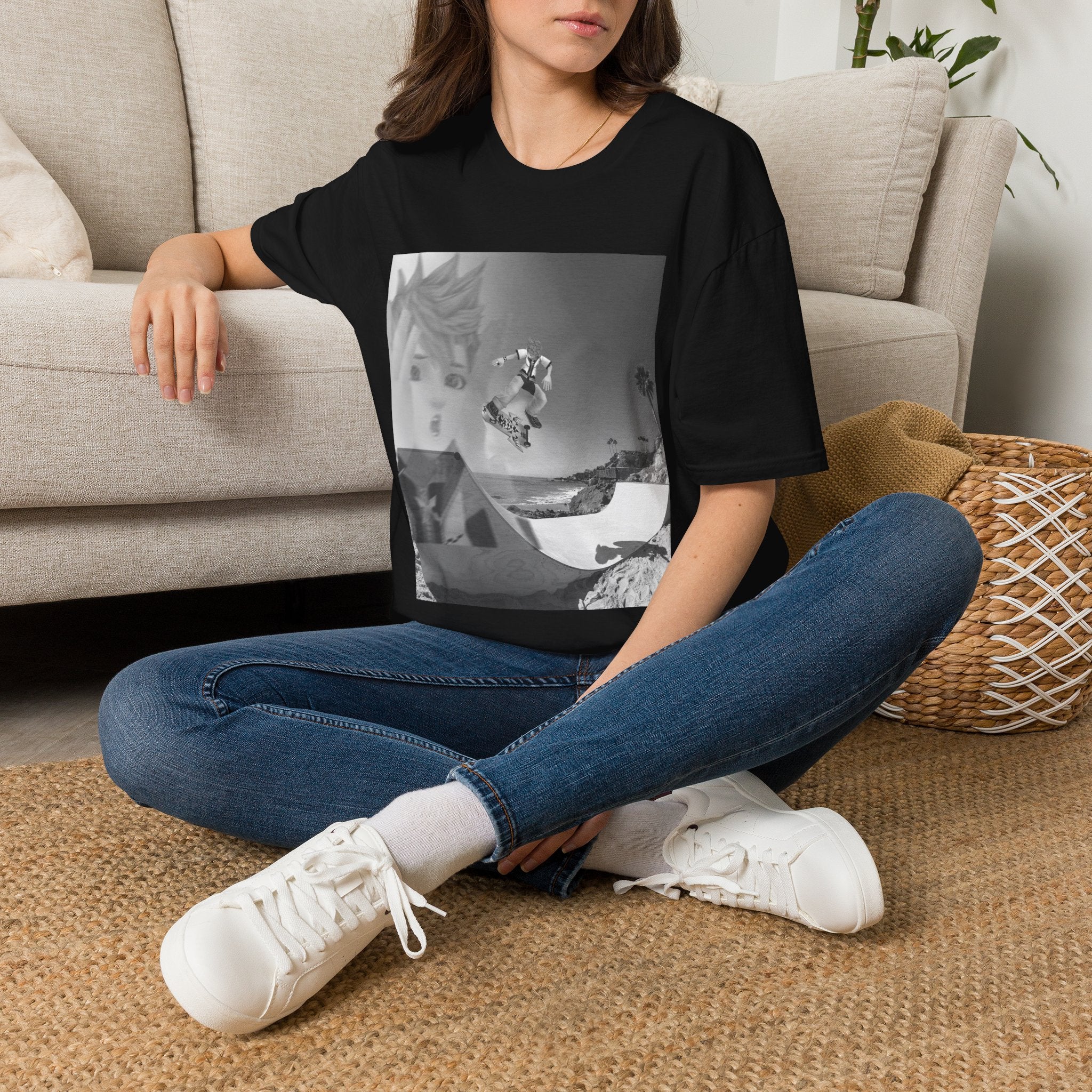 Roxas Pro Skater Type Ish Kick Flip Graphic Tee