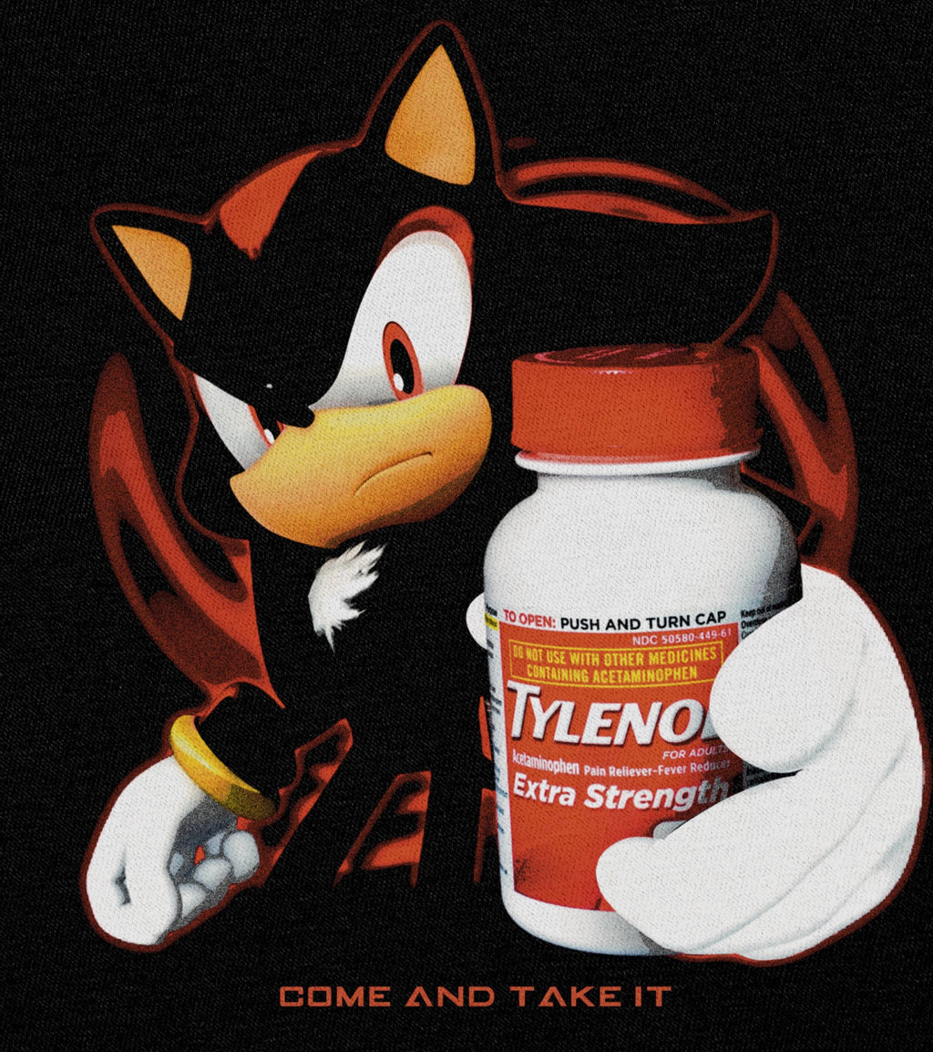 Shadow Tylenol Meme Tee - Come And Get It
