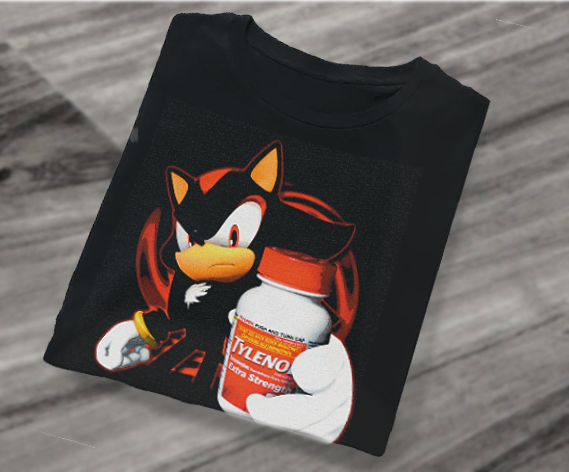 Shadow Tylenol Meme Tee - Come And Get It